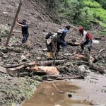 संखुवासभामा पहिरोले ७ घर बगायो, ११ जना वेपत्ता