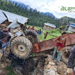 बालकले चलाउँदा सिमकोटमा ट्याक्टर  दुर्घटना