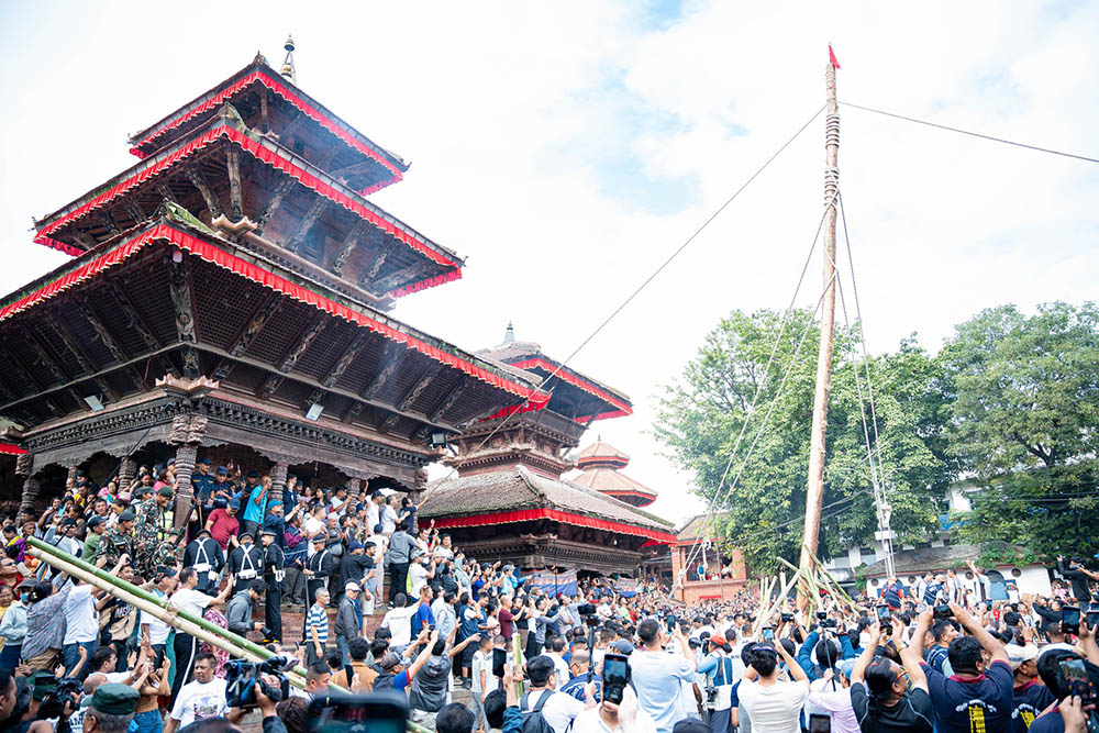 आज इन्द्रजात्रा पर्व मनाइँदै