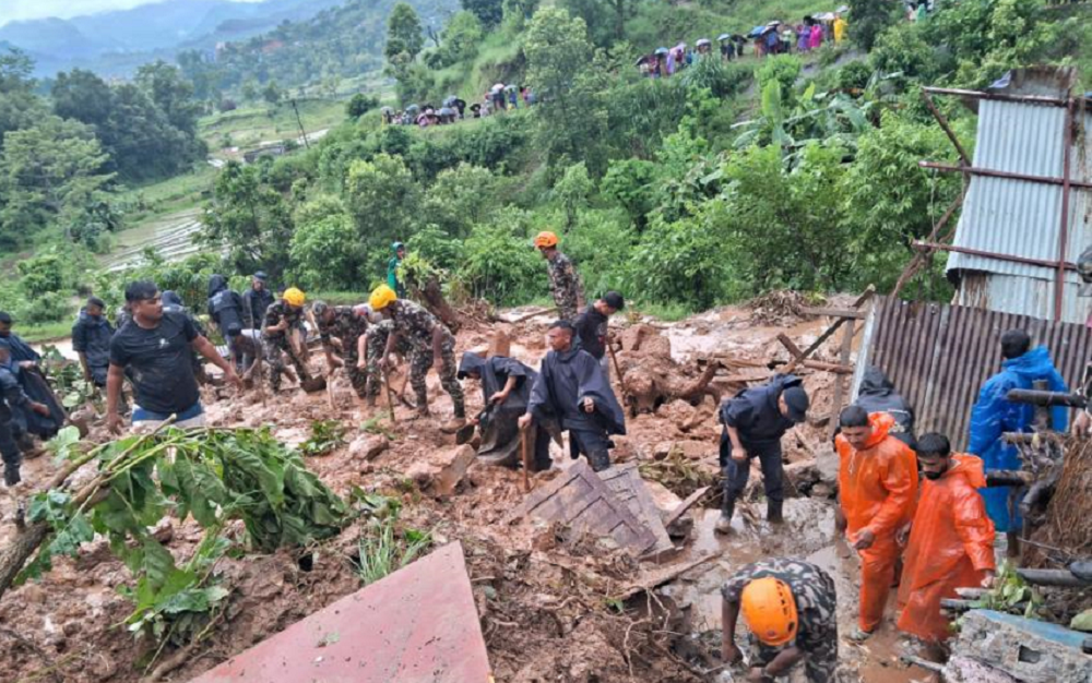 देशभर बाढी पहिरोमा परी तीन महिनामा १५४ जनाको मृत्यु