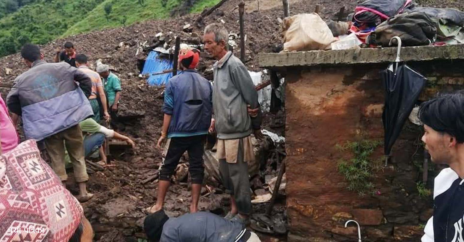 अछाममा पहिरोमा परि मृत्यु हुनेको संख्या १७ पुग्यो (अपडेट)