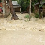 सप्तरीको बाढीमा परी दुई बेपत्ता, हजारौँ प्रभावित