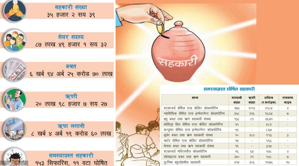 किन डुब्छन् नेपालका सहकारी ? 