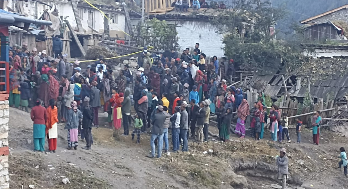 हत्यारा पत्ता नलागेसम्म मुगुमा मृतकका परिवारले शव नबुझ्ने